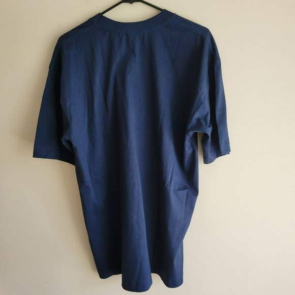 Vintage Advance Tees Single Stitch T-Shirt Size XL Blue Belize Zoo Cheetah Tiger - Picture 8 of 8